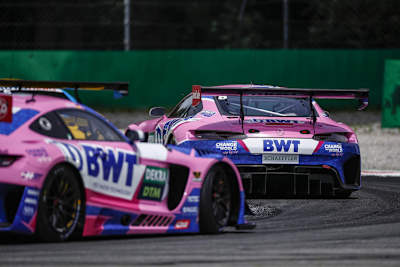 Viel Pink bei Mercedes-AMG