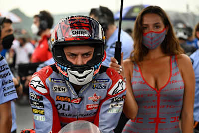 Fabio Di Giannantonio vor seinem ersten MotoGP-Regenrennen