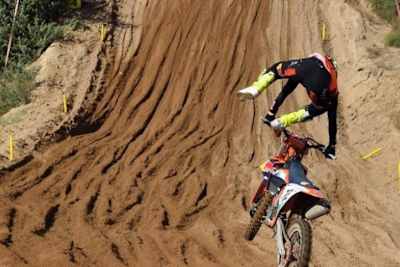 Antonio Cairoli unmittelbar vor dem Crash in Riola Sardo