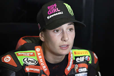 Emotional fällt Ana Carrasco der Abschied aus der Supersport-WM 300 schwer