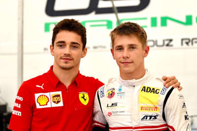 Charles und Arthur Leclerc 2019 in Hockenheim