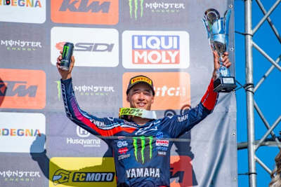 Glenn Coldenhoff fuhr in Riola Sardo endlich wieder auf das Tagespodium