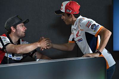 Cal Crutchlow und Marc Márquez