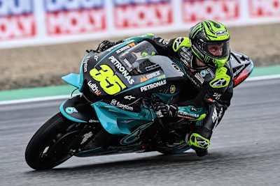 Cal Crutchlow saß am Freitag erstmals auf der Petronas-Yamaha