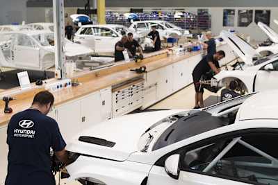 Die Kundensportabteilung von Hyundai