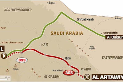 Am dritten Tag gleich eine Marathon-Etappe