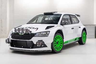 Sondermodell des Skoda Fabia Rally2