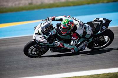 Chaz Davies ist zurück auf seiner Ducati