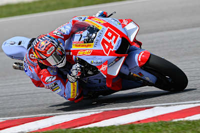 Nur am Montag war Fabio Di Giannantonio in Sepang auf der Strecke zu sehen