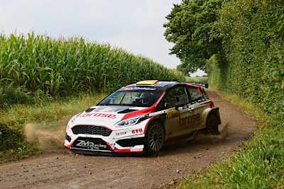 Dominik Dinkel beim zweiten Saisonsieg