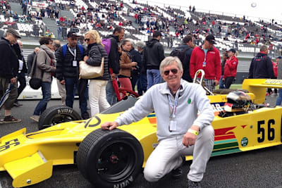 Ricardo Divila 2019 mit einem seiner Formel-1-Renner