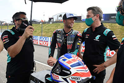 Jake Dixon am Startplatz beim deutschen GP