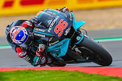 Jake Dixon auf der Petronas-Yamaha in England