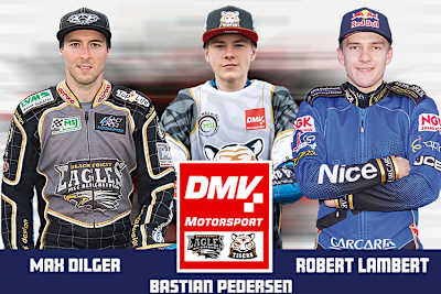 Das Trio des DMV Motorsport Teams
