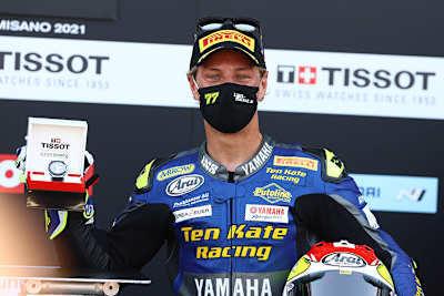 Polesetter Domi Aegerter