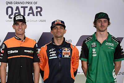 Jorge Navarro, Jorge Martin und Remy Gardner