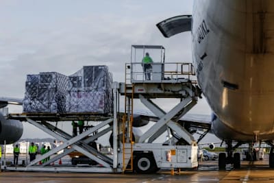 Die Fracht kam nicht wie geplant an