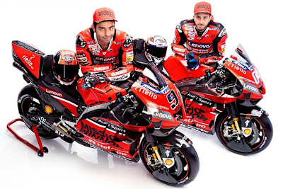 Danilo Petrucci (li.) und Andrea Dovizioso