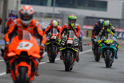 Die MotoGP-Asse werden ihr Warm-up um 10 Uhr beginnen