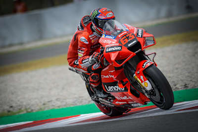 Pecco Bagnaia war am Samstag in Montmeló unzufrieden