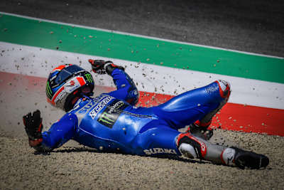 Wieder auf dem Boden: Alex Rins