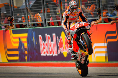 Marc Márquez feierte im Oktober des Vorjahres seinen siebten COTA-Sieg