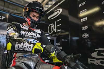 Lukas Tulovic liegt derzeit auf Rang 3 der Moto2-EM