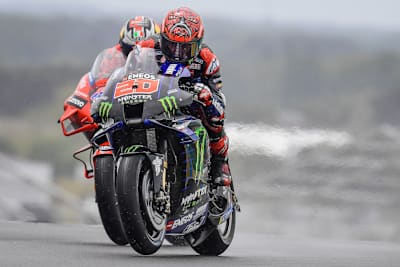 Jack Miller dicht hinter Fabio Quartararo