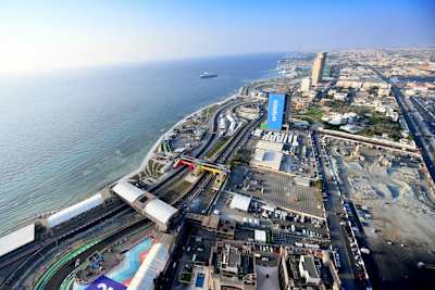 Nahe der Formel-1-Strecke in Dschidda gab es eine Explosion