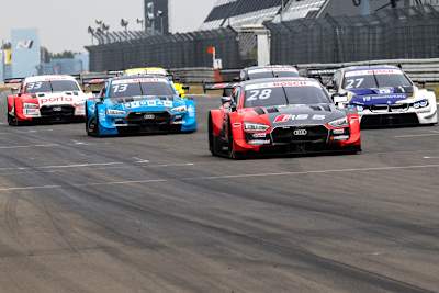 Die DTM testet in Spa