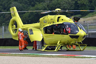 Nach 30 Minuten wurde Dupasquier nach Florenz geflogen