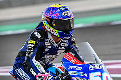 Jason Dupasquier 2021 in Katar: Hier holte er die ersten WM-Punkte