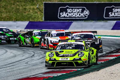 Auto der Tabellenführer: Der Porsche 911 GT3 R von SSR Performance