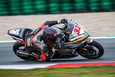 Toni Erhard verfehlte im zweiten Lauf in Assen das Podest knapp