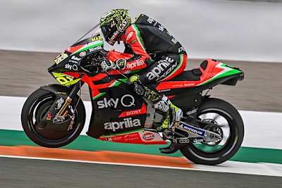 Aleix Espargaró: Crash in Turn 8