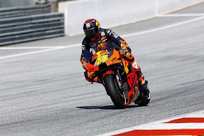 Pol Espargaró vor dem Turn 1 in Spielberg