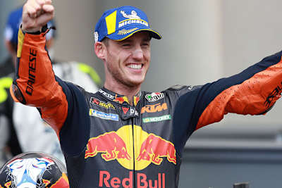 Pol Espargaró jubelt über Platz 3
