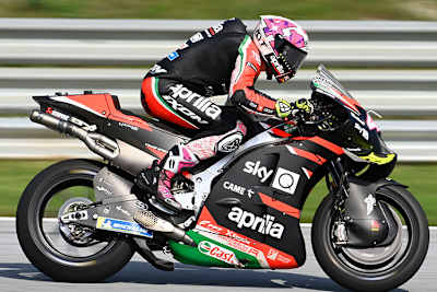 Aleix Espargaró auf der Aprilia: 8. Startplatz