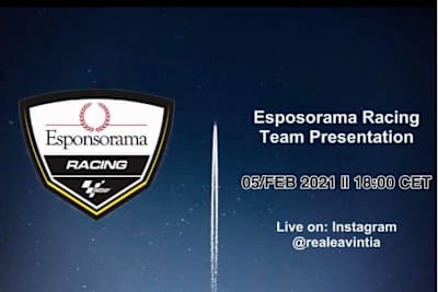 Auch Esponsorama Racing gab den Termin für die Teamvorstellung bekannt