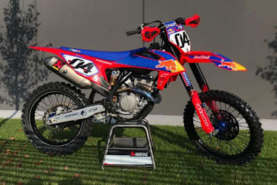 So sieht das Trainingsbike von Andrea Dovizioso aus