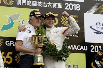 Augusto Farfus mit Charly Lamm