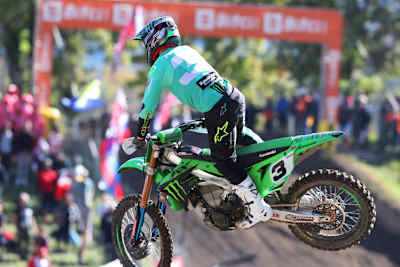 Romain Febvre übernahm nach dem ersten Lauf von Pietramurata die WM-Führung