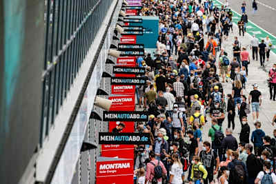 Zuschauer waren im ADAC GT Masters zuletzt bereits auf dem Lausitzring erlaubt