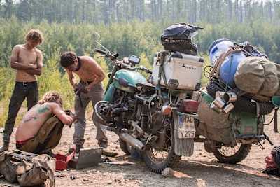 Nur eine von 972 Pannen, doch irgendwie ging es immer weiter auf dem Landweg nach New York