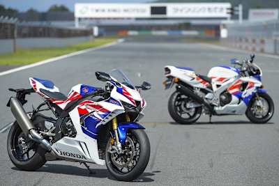 Honda CBR Fireblade RR-R 30th Anniversary und die Ur-Fireblade von 1992