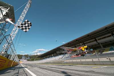 Dario Costa hat von der Start- bis zur Ziellinie rund eine Minute gebraucht