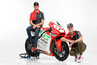 Das neue Forward-Team: Simone Corsi und Marcos Ramirez (re.)