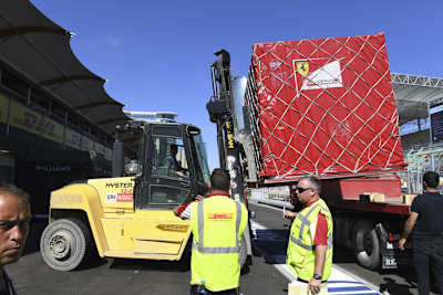 Ein Baku-GP ist für die Logistiker eine Herkules-Aufgabe