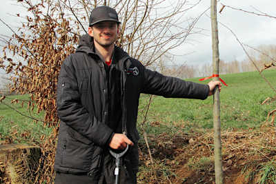 Friedrich als Gärtner