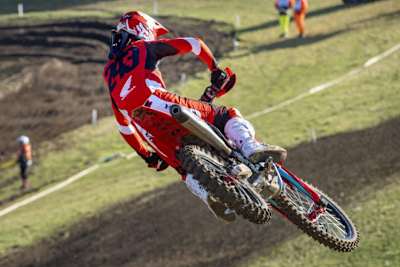 Tim Gajser auf der Honda